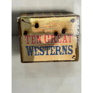 Ten Great Westerns Books Mike Roarke Ralph Compton Matt Braun Story Novels